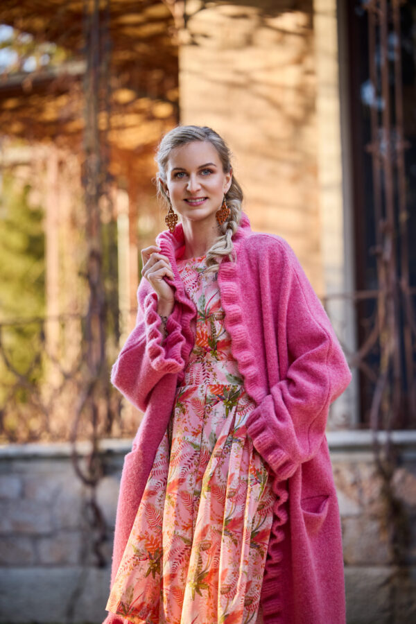 Kleid Cambridge allover orange