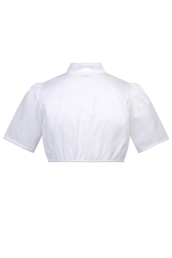 Dirndlbluse SARAH weiß Spitze