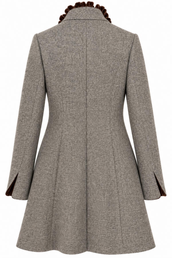 Gehrock Dolly Tweed Grau