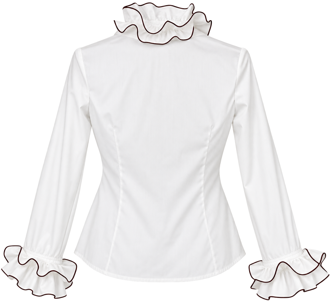 Bluse Viktoria Paspel braun – Bild 2