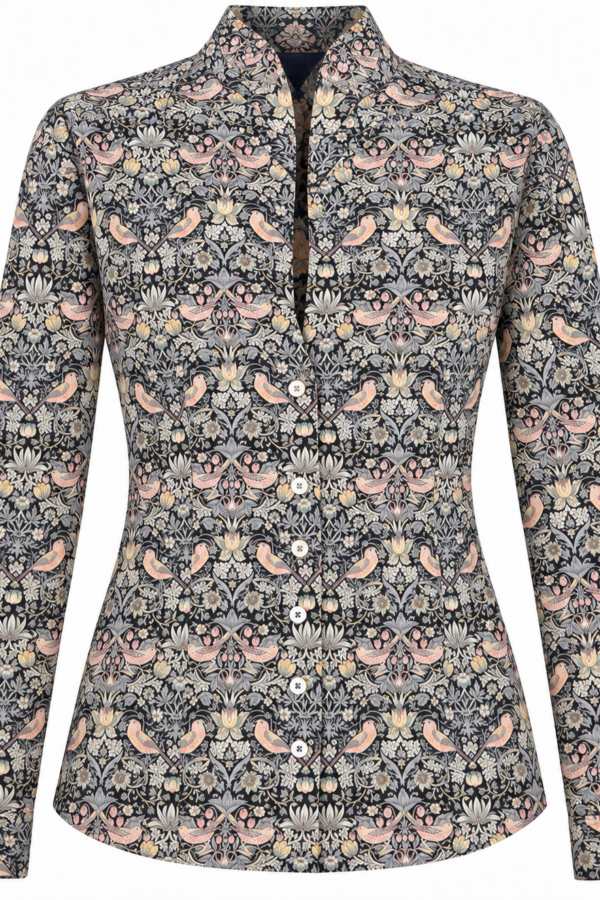 Bluse Monika Vögel Old Rose/Ice