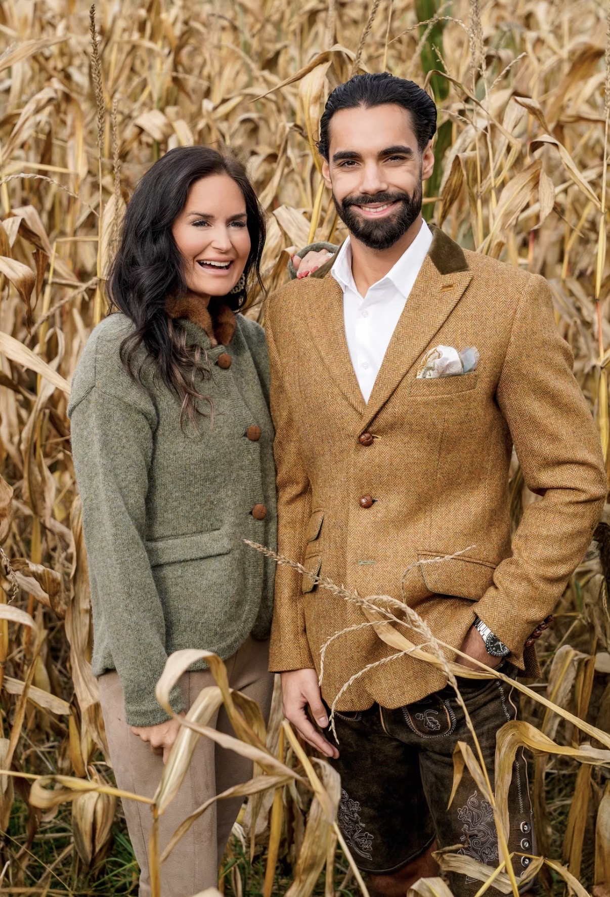 Rundsaumjacke mit Nerz Heath – Bild 2