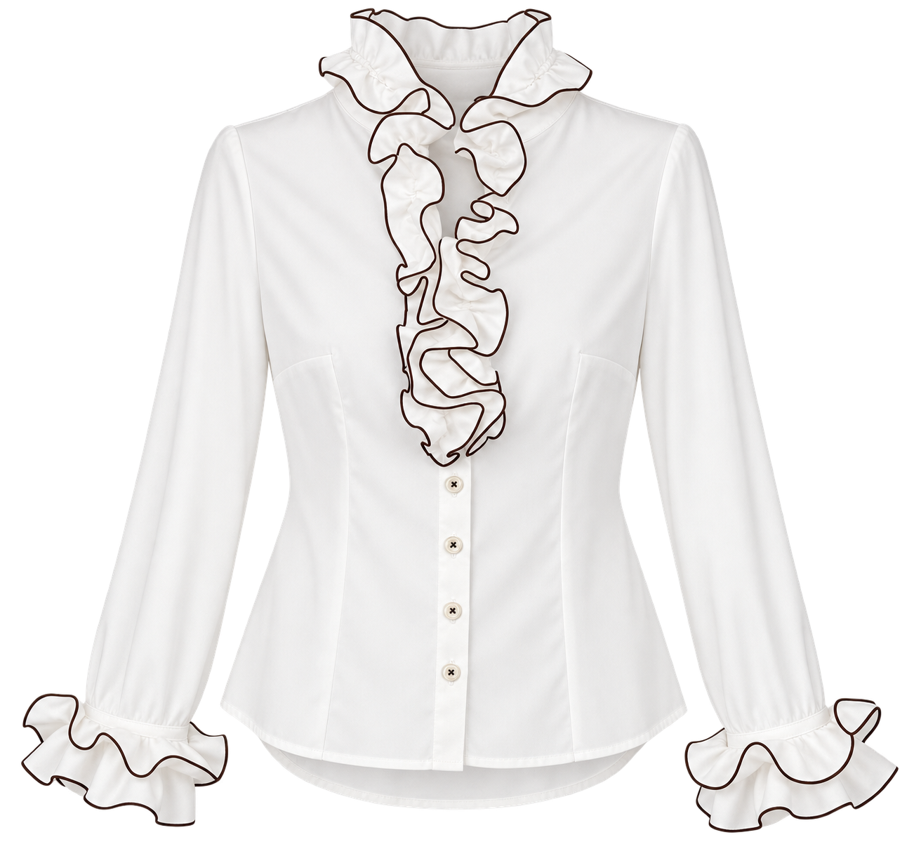 Bluse Viktoria Paspel braun
